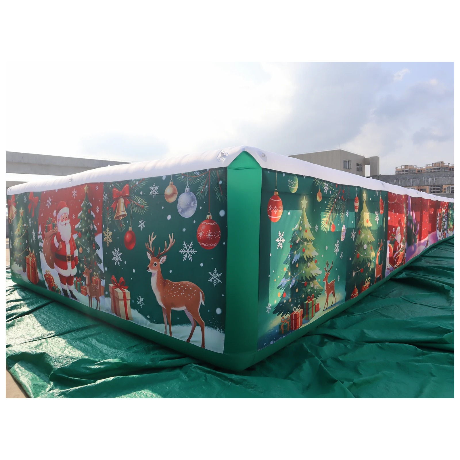 Outdoor Adventure Kids Party - Commercial Long Inflatable Maze 6X20m 20X66ft