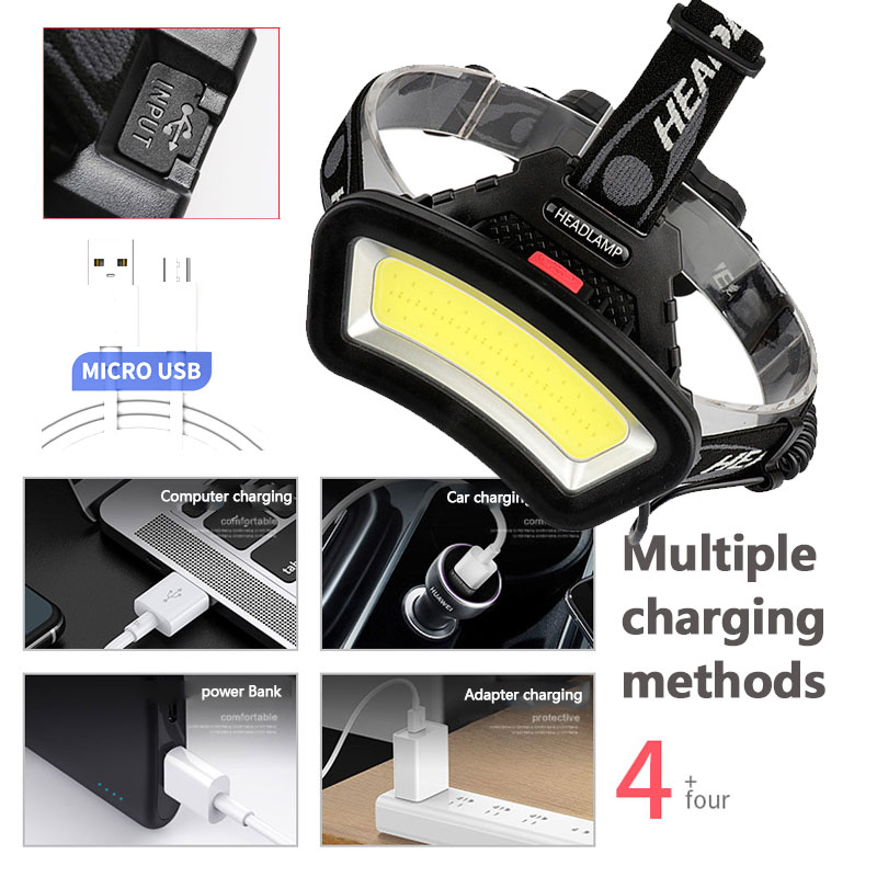 COB LED Headlamp USB Rechargea - Outdoor Adventure Zone review and price