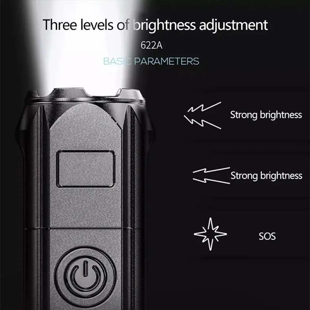 Mini Flashlight Zoomable Focus - Outdoor Adventure Zone review and price