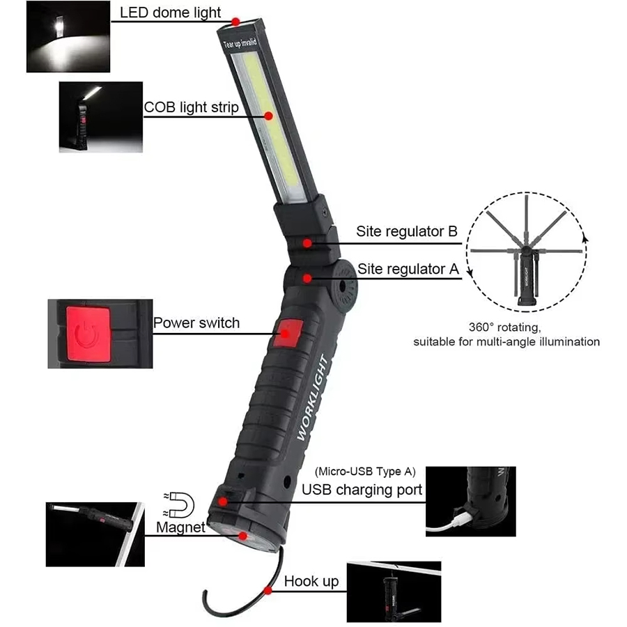 Portable LED Flashlight with M - Outdoor Adventurer review and price