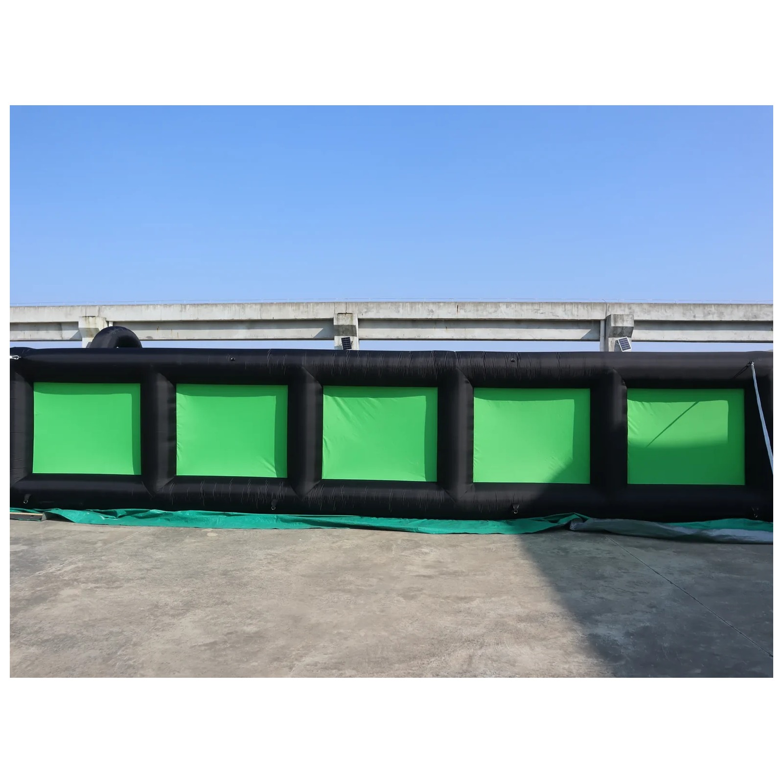 Outdoor Black Green Inflatable - Outdoor Adventure Kids Party review and price
