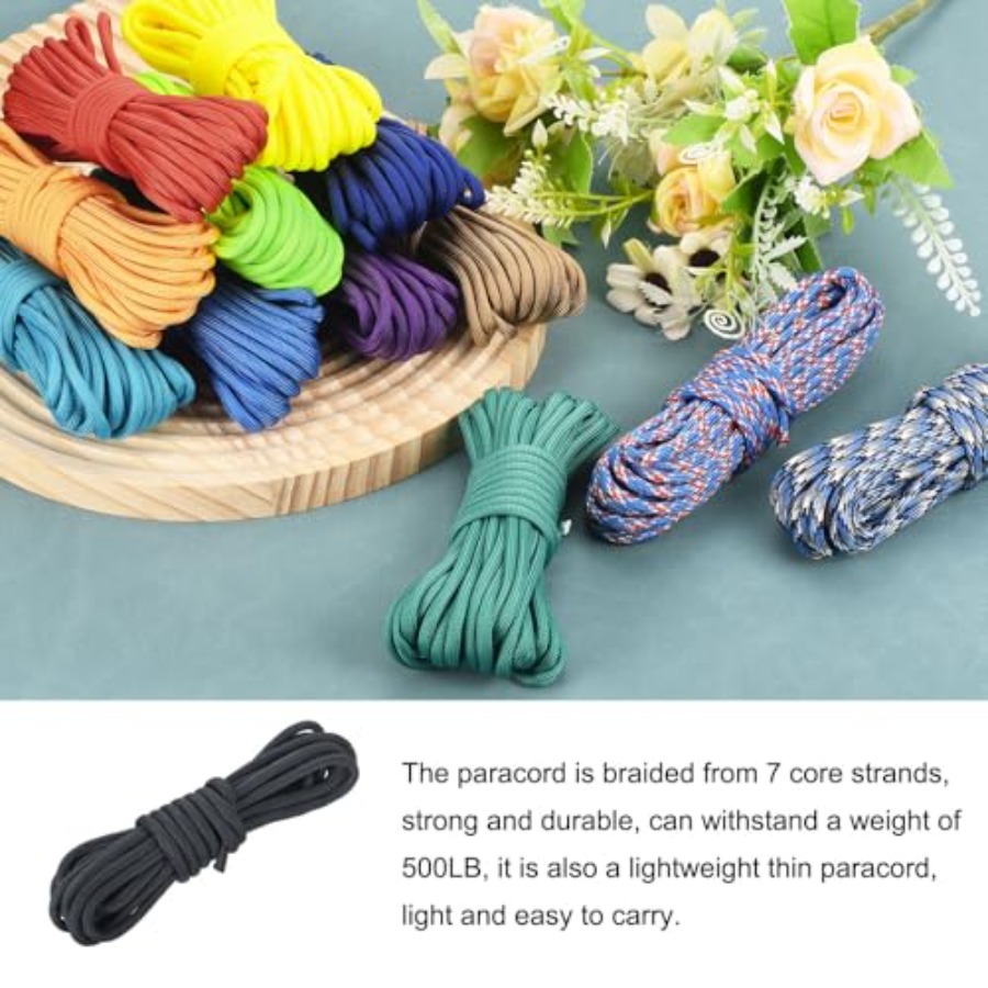 Outdoor camping tent gear: 4mm - Paracord 550 Feet review and price