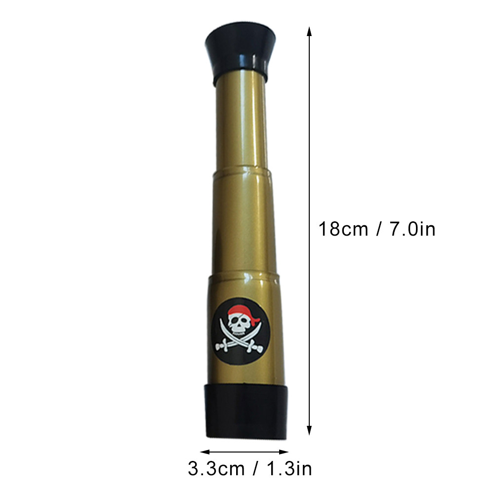 12Pcs Kids Pirate Telescope Se - Outdoor Adventure Kids Party review and price