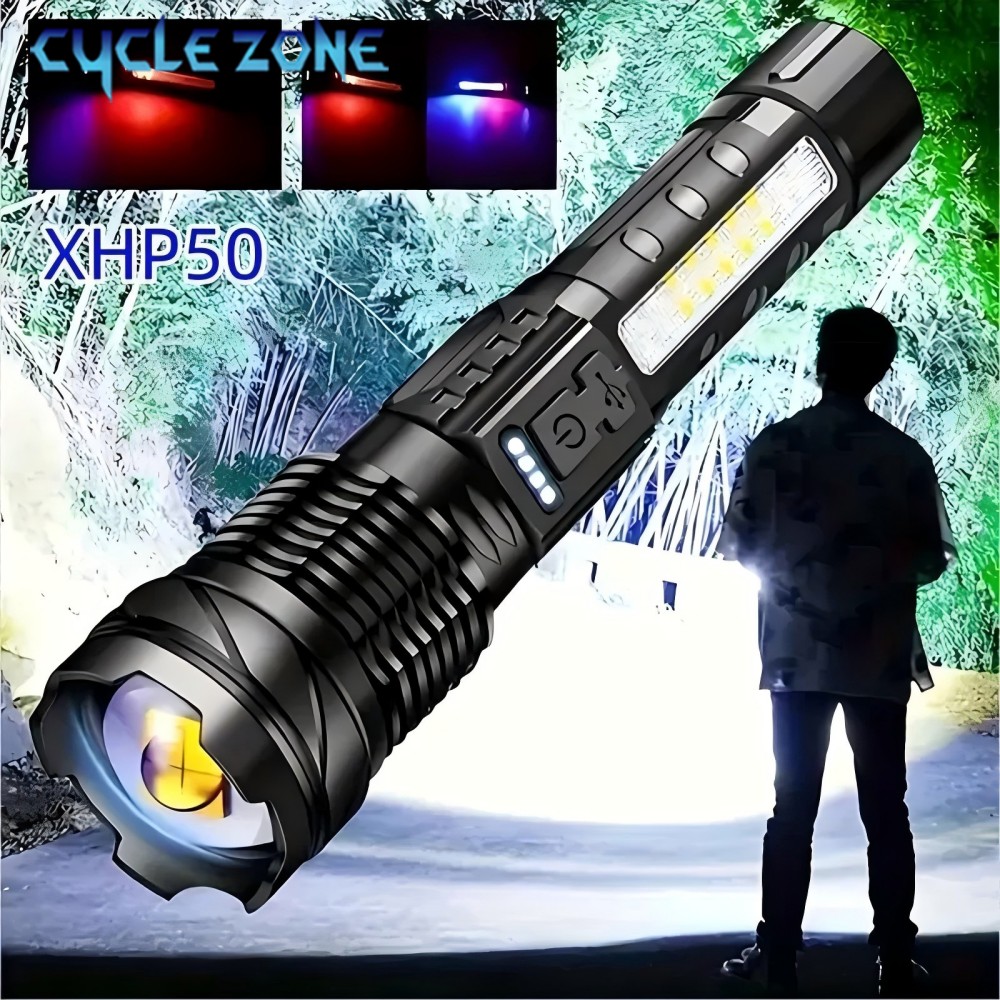 XHP50 Flashlight Zoomable Flas - Outdoor Adventure Zone review and price
