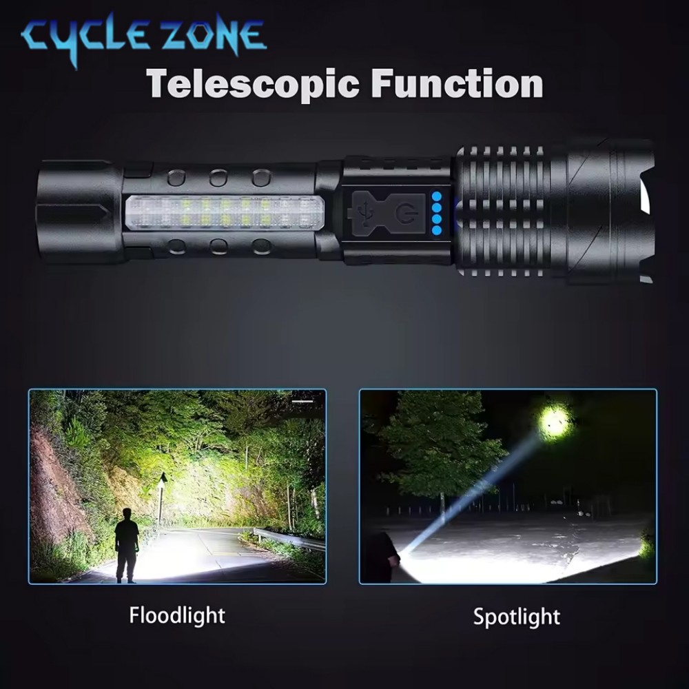 XHP50 Flashlight Zoomable Flas - Outdoor Adventure Zone review and price