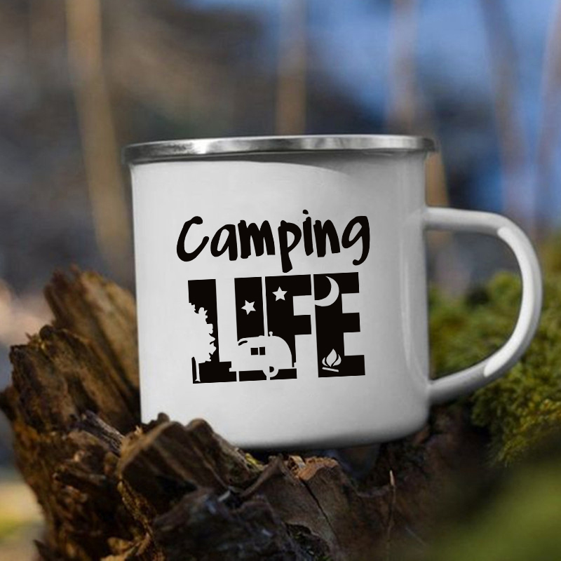Adventure Awaits Camping Mugs  - Outdoor Adventure Friends review and price