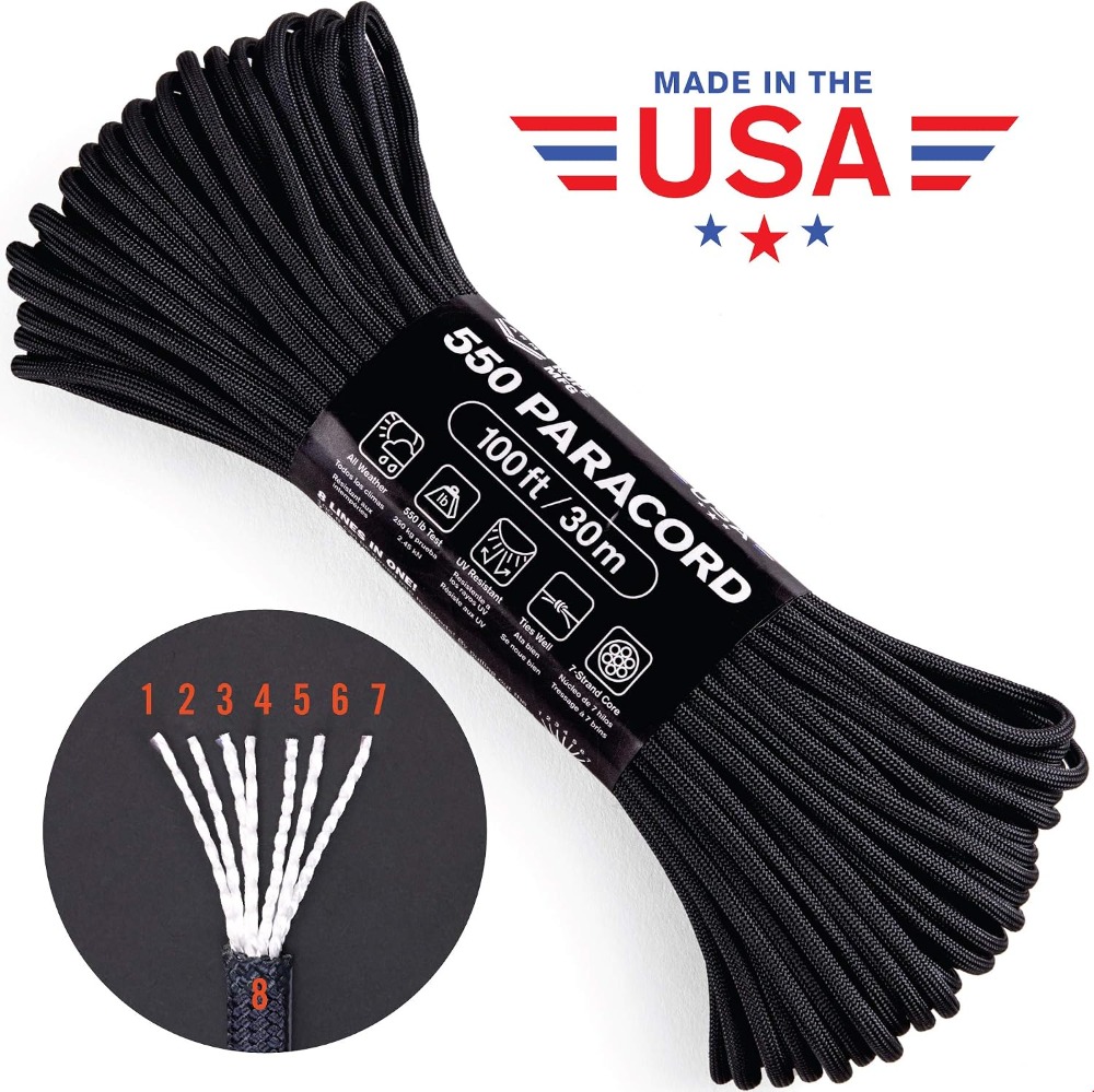 550 Paracord 100 Feet 7-Strand - Paracord 550 Feet review and price