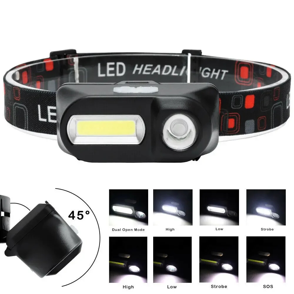 XPE+COB Mini Headlight Recharg - Outdoor Adventure Zone review and price