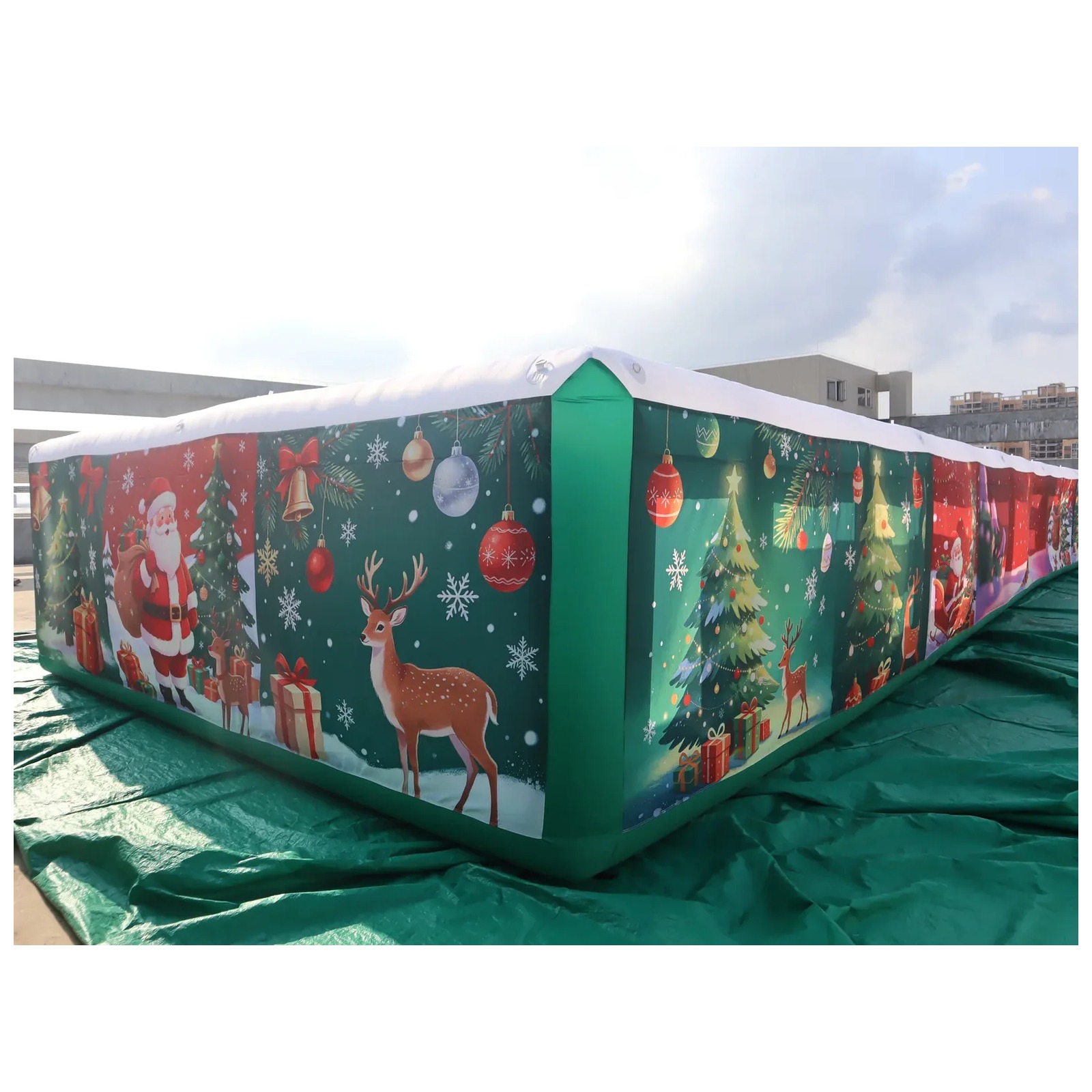 Commercial Long Inflatable Maz - Outdoor Adventure Kids Party review and price