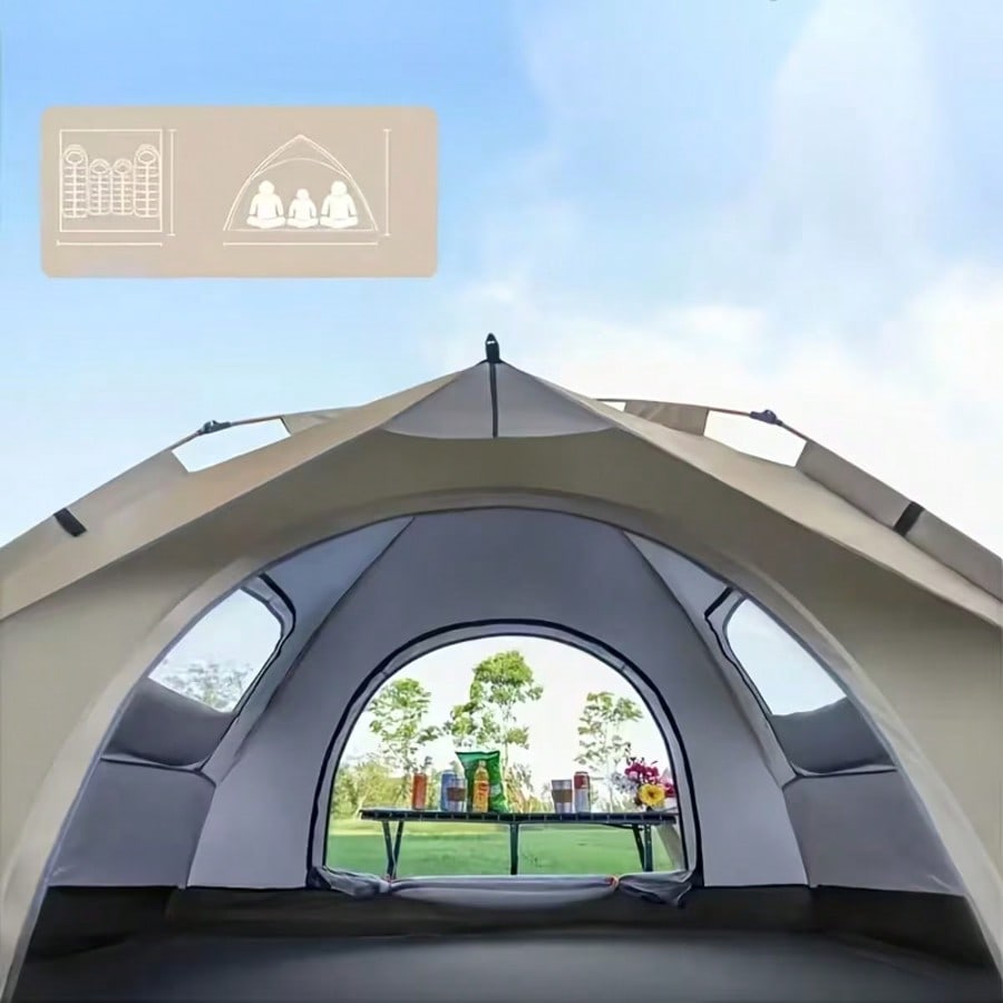 Automatic Pop-Up Camping Tent, - Outdoor Adventure Vacations For Families review and price