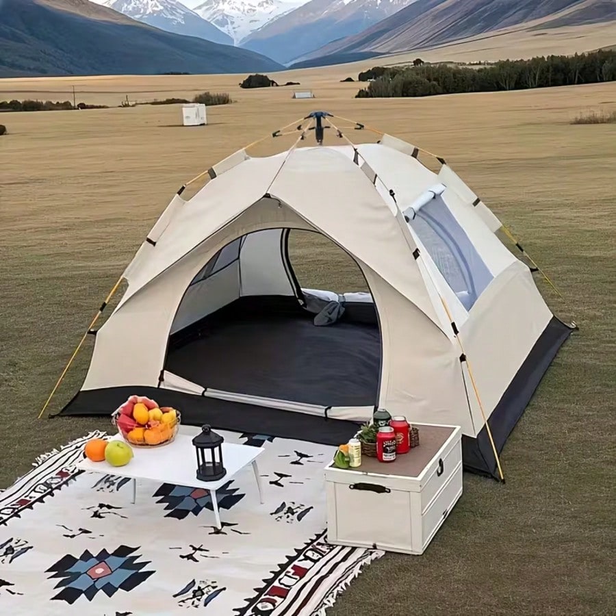 Automatic Pop-Up Camping Tent, - Outdoor Adventure Vacations For Families review and price