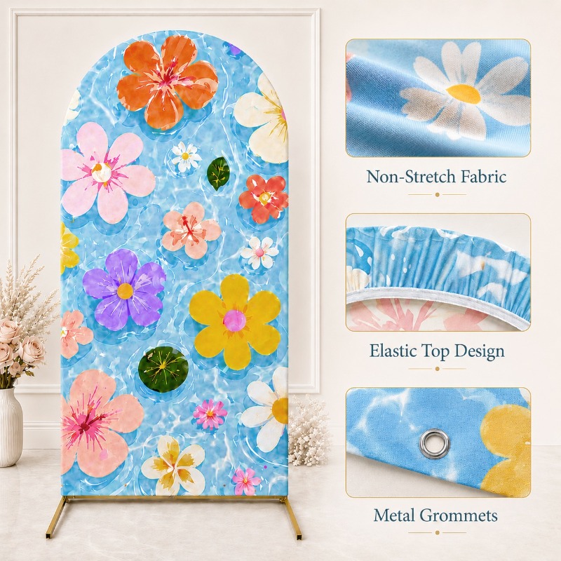 2D Flat Arch Backdrop Cover Si - Outdoor Adventure Friends review and price