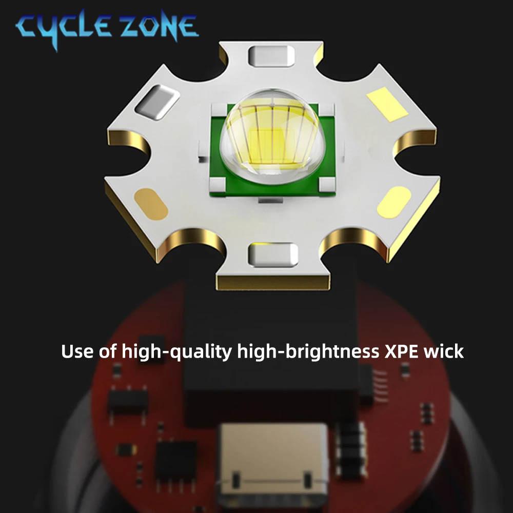 Portable LED Flashlight USB Re - Outdoor Adventure Zone review and price